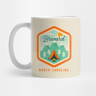 Brevard North Carolina NC Tourist Souvenir Mug